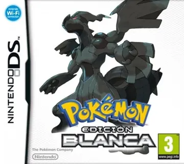 Pokemon - Edicion Blanca (Spain) (NDSi Enhanced) box cover front